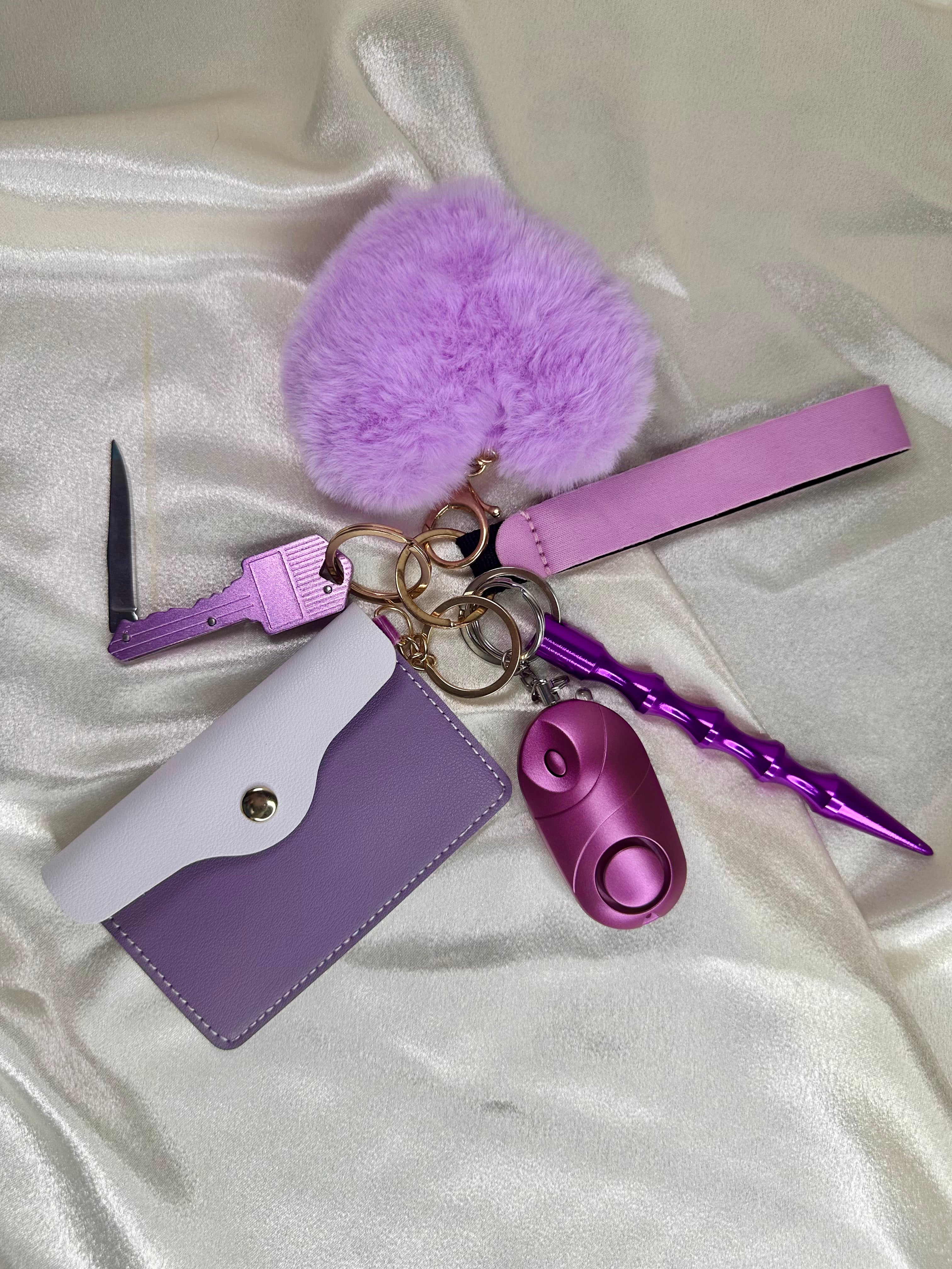 Lavender Dream Safety Keychain